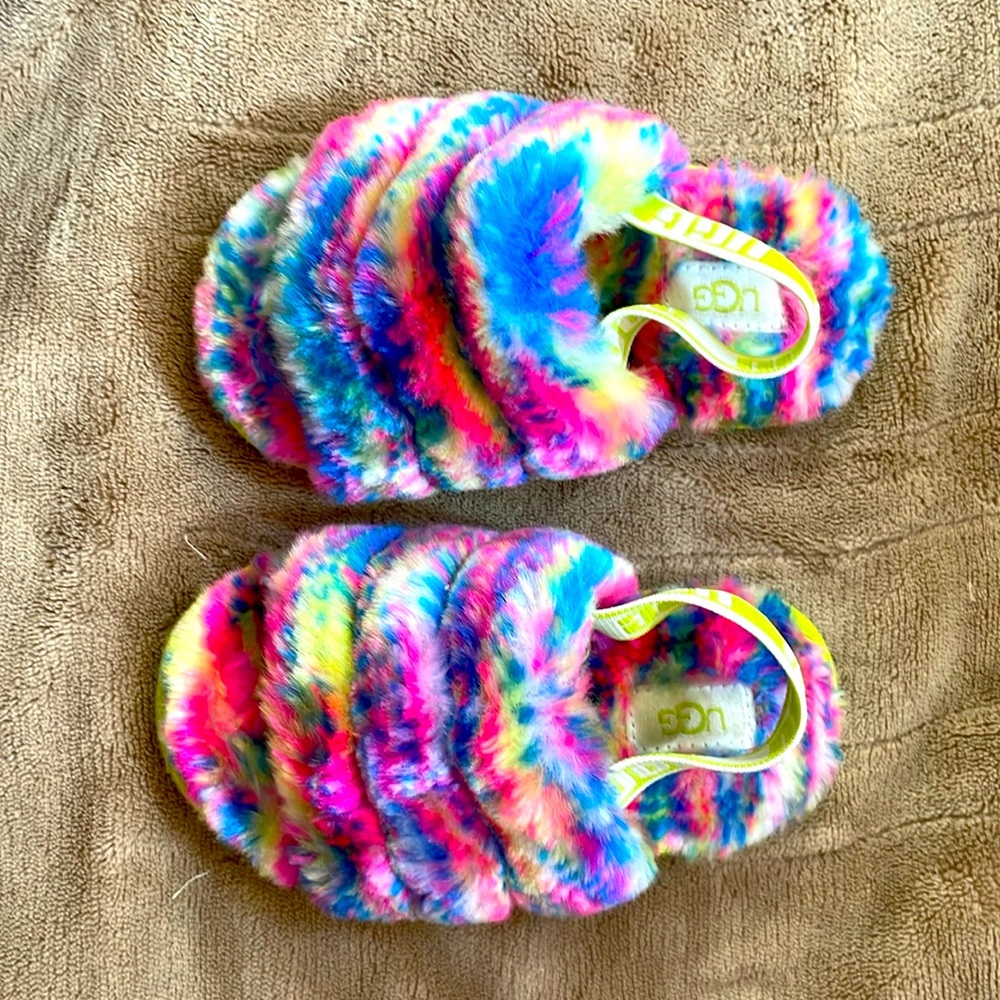 Like new UGG baby slip ons